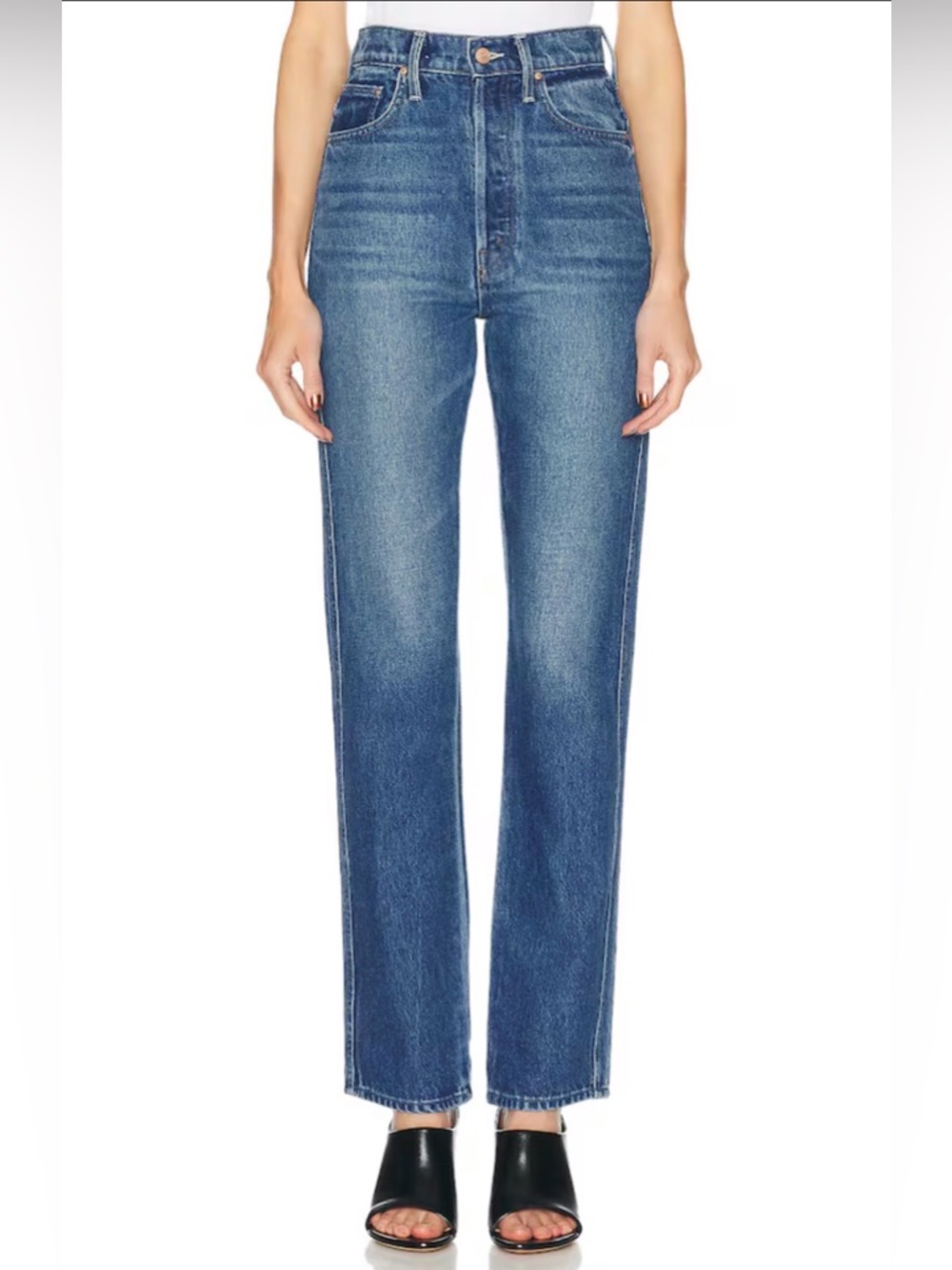 Mother Superior Jeans Tippy Top Frisky Flood In Crashing Size 32